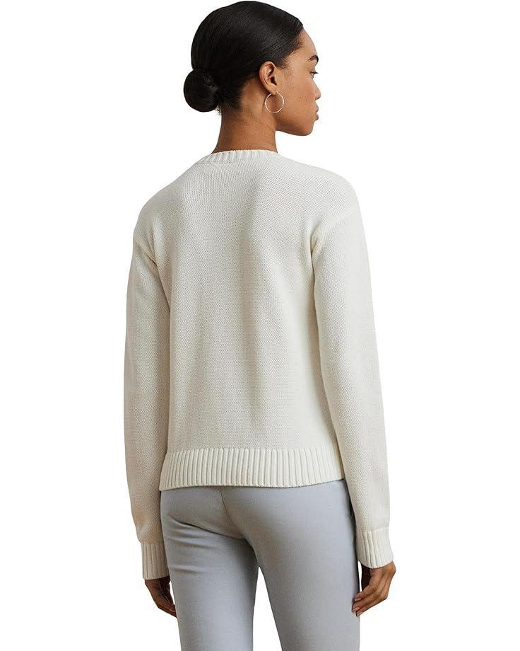 Two-tone Short-sleeve Sweater Product Image
