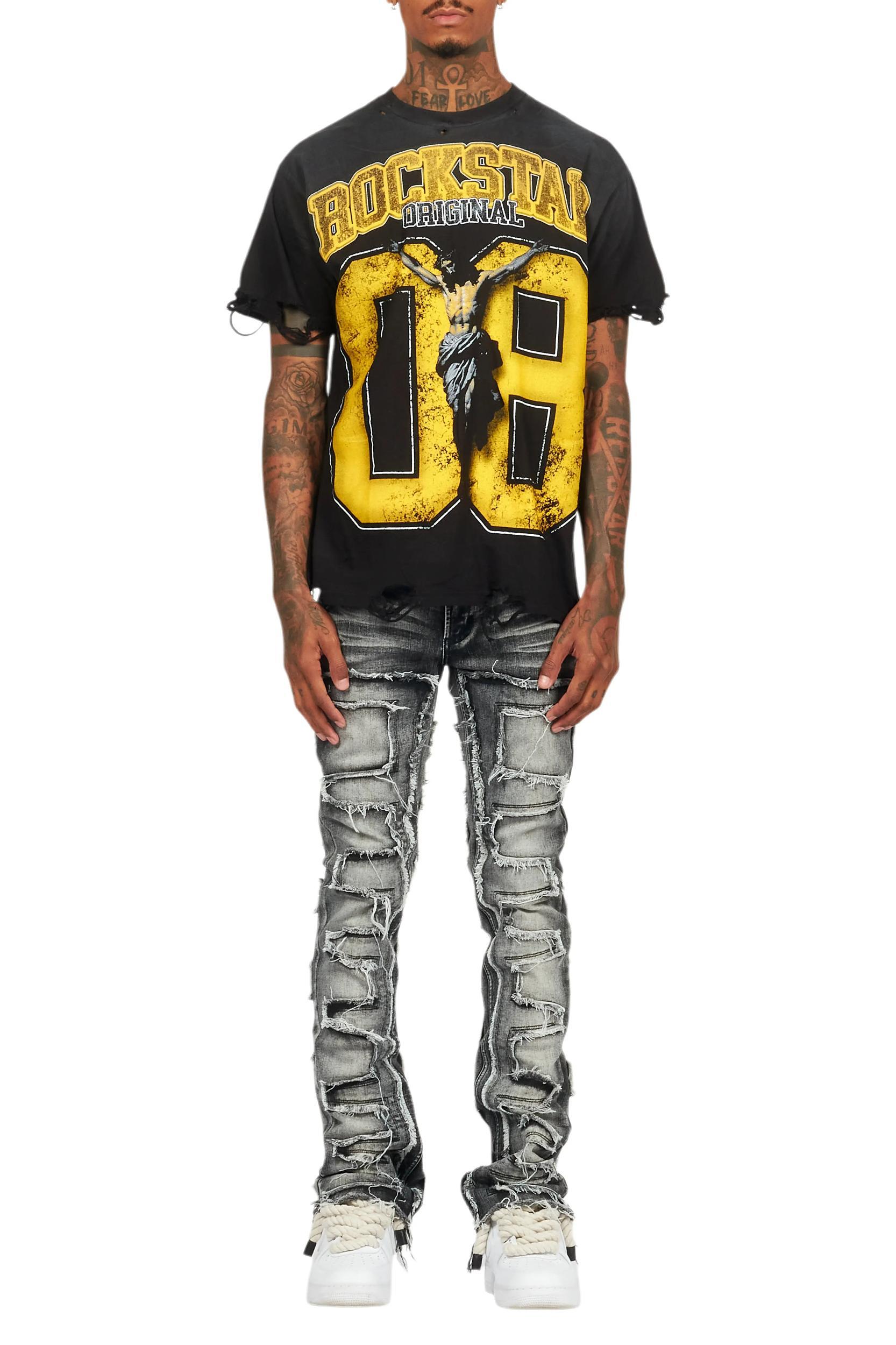 Bevis Digital Desert Camo Puffer Jacket Male Product Image