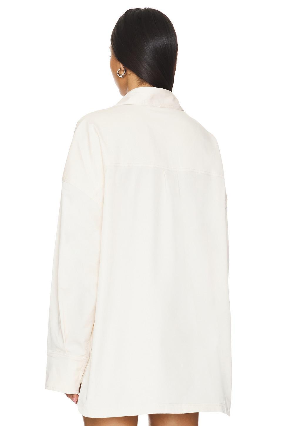Lovers and Friends Sydney Button Up in Cream Product Image