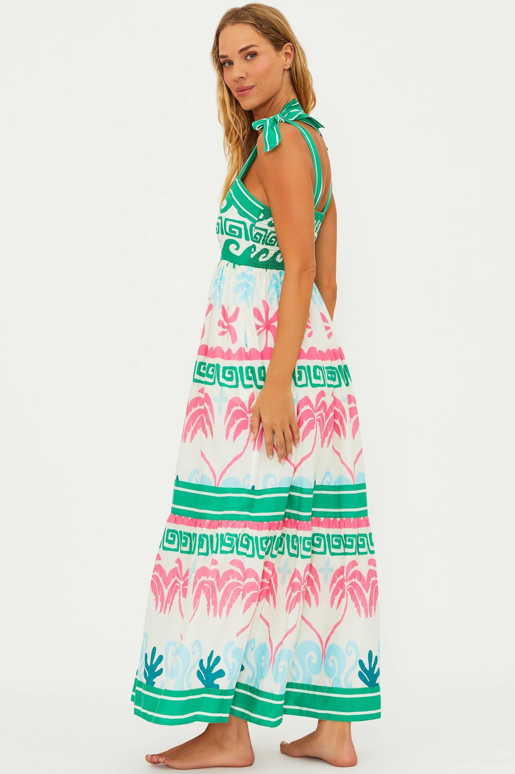 Cami Dress Tropical Palm Product Image