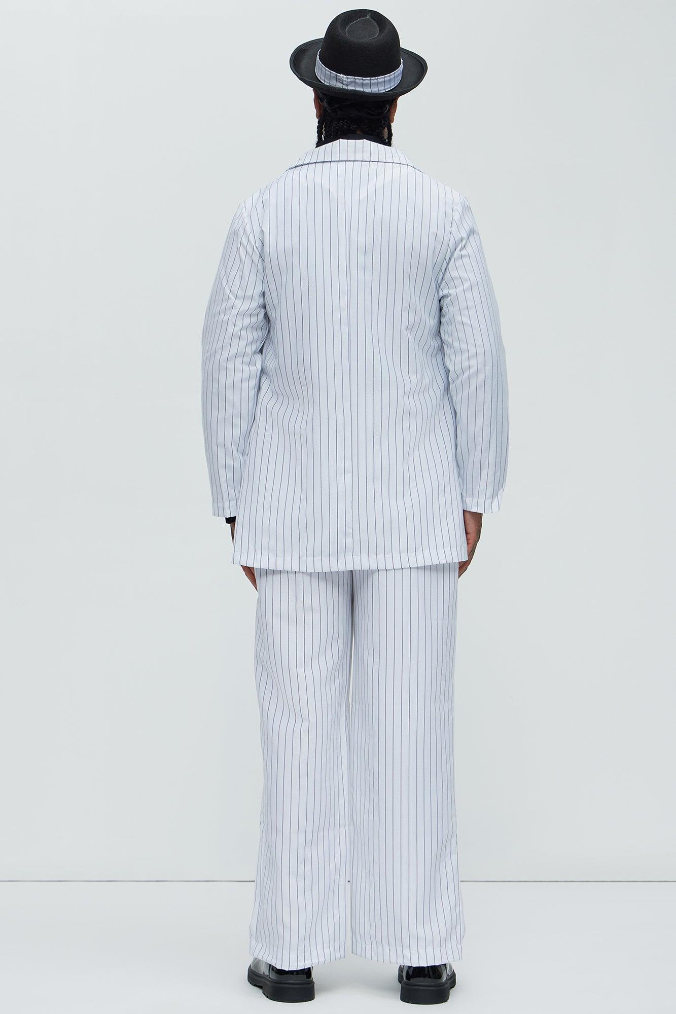 Zoot Suit Costume - White Product Image