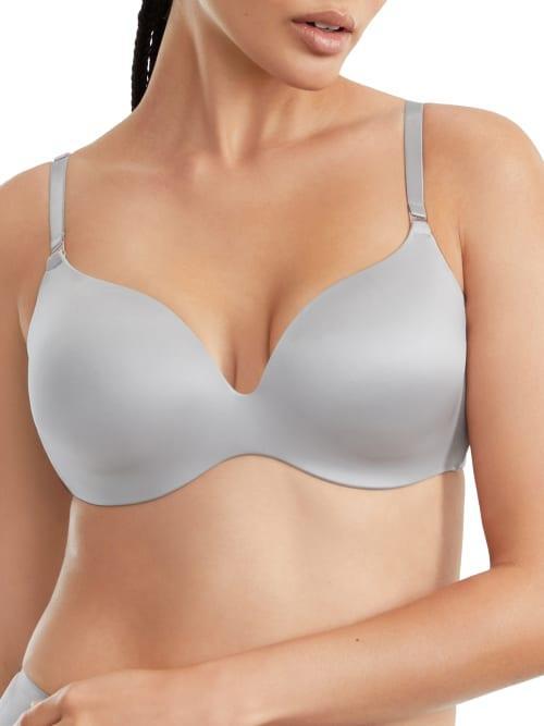 Satin & Mesh T-Shirt Bra Product Image