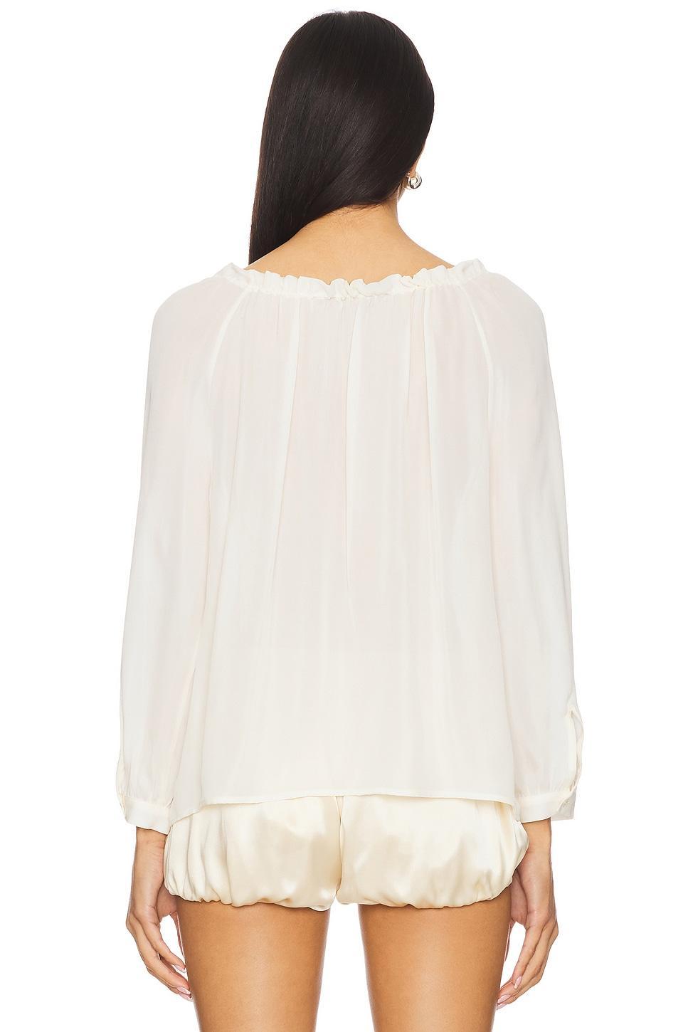 Carley S. Silk Blouse NILI LOTAN Product Image