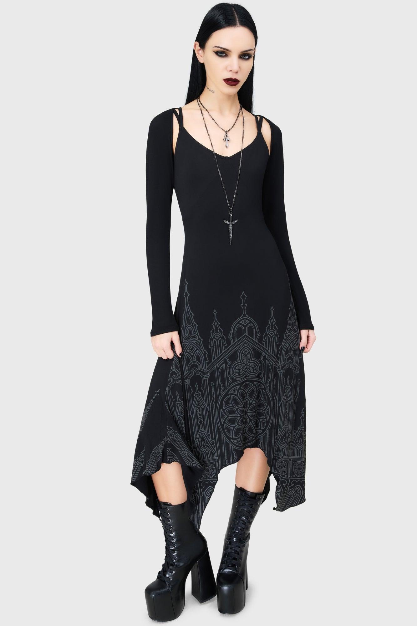 Unholy Oath Maxi Dress Female Product Image