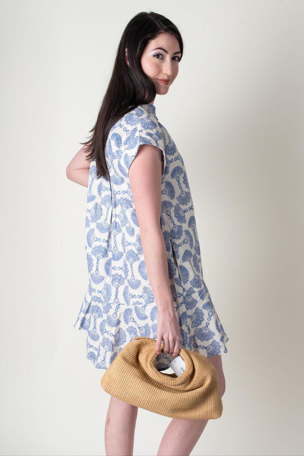 Fallen Skies Tunic Shirt Dress Product Image