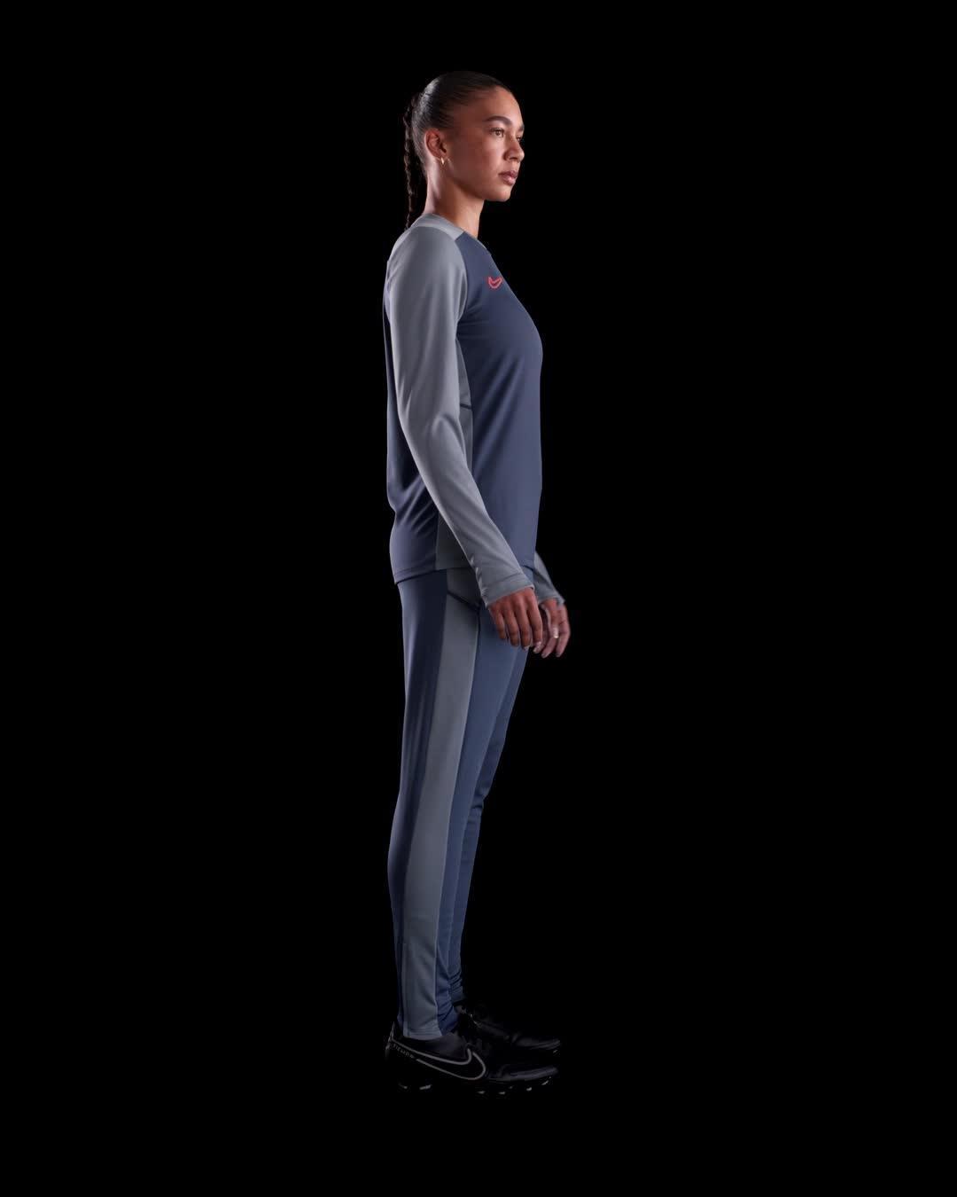 Nike Academy Women's Dri-FIT Crew-Neck Long-Sleeve Soccer Top Product Image