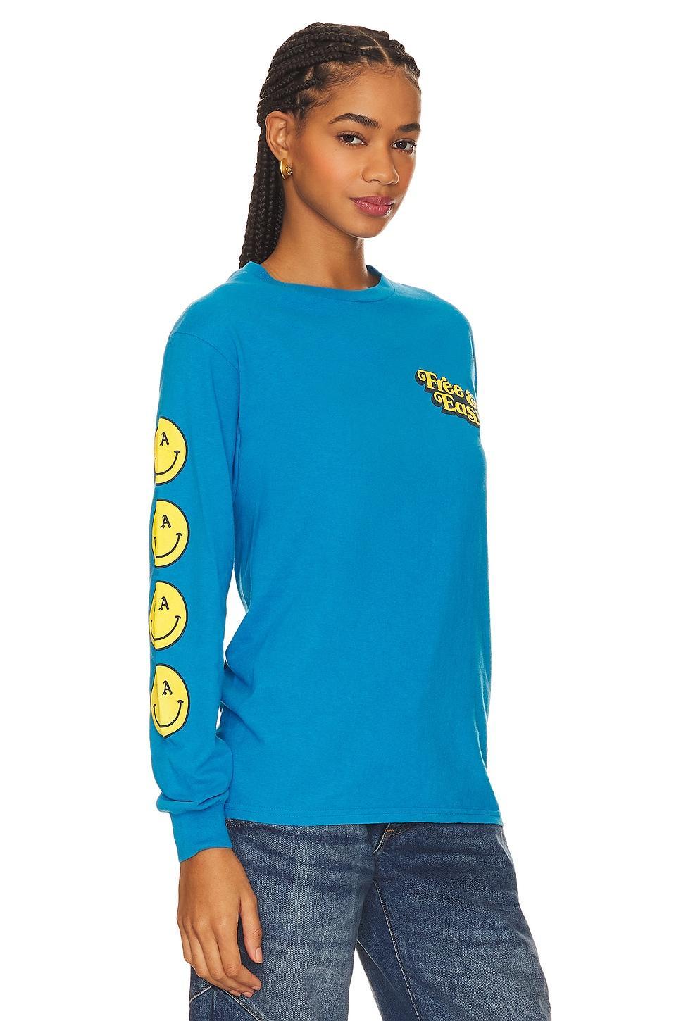 Be Happy Long Sleeve Tee Free & Easy Product Image