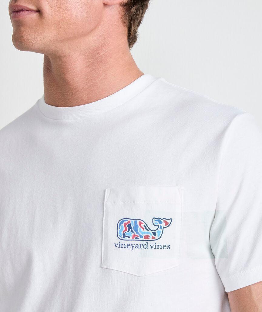 Camo Lobster Short-Sleeve Pocket Tee Product Image