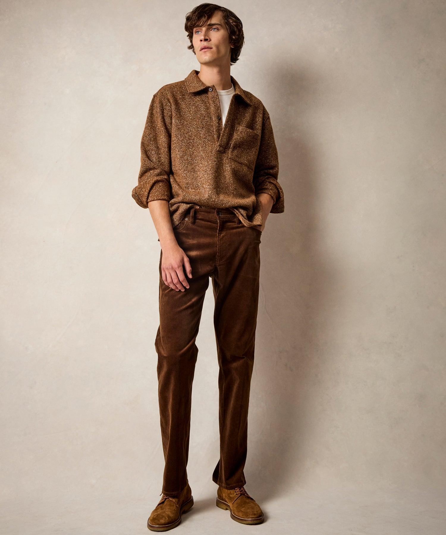 Wool-Silk Polo Overshirt Product Image