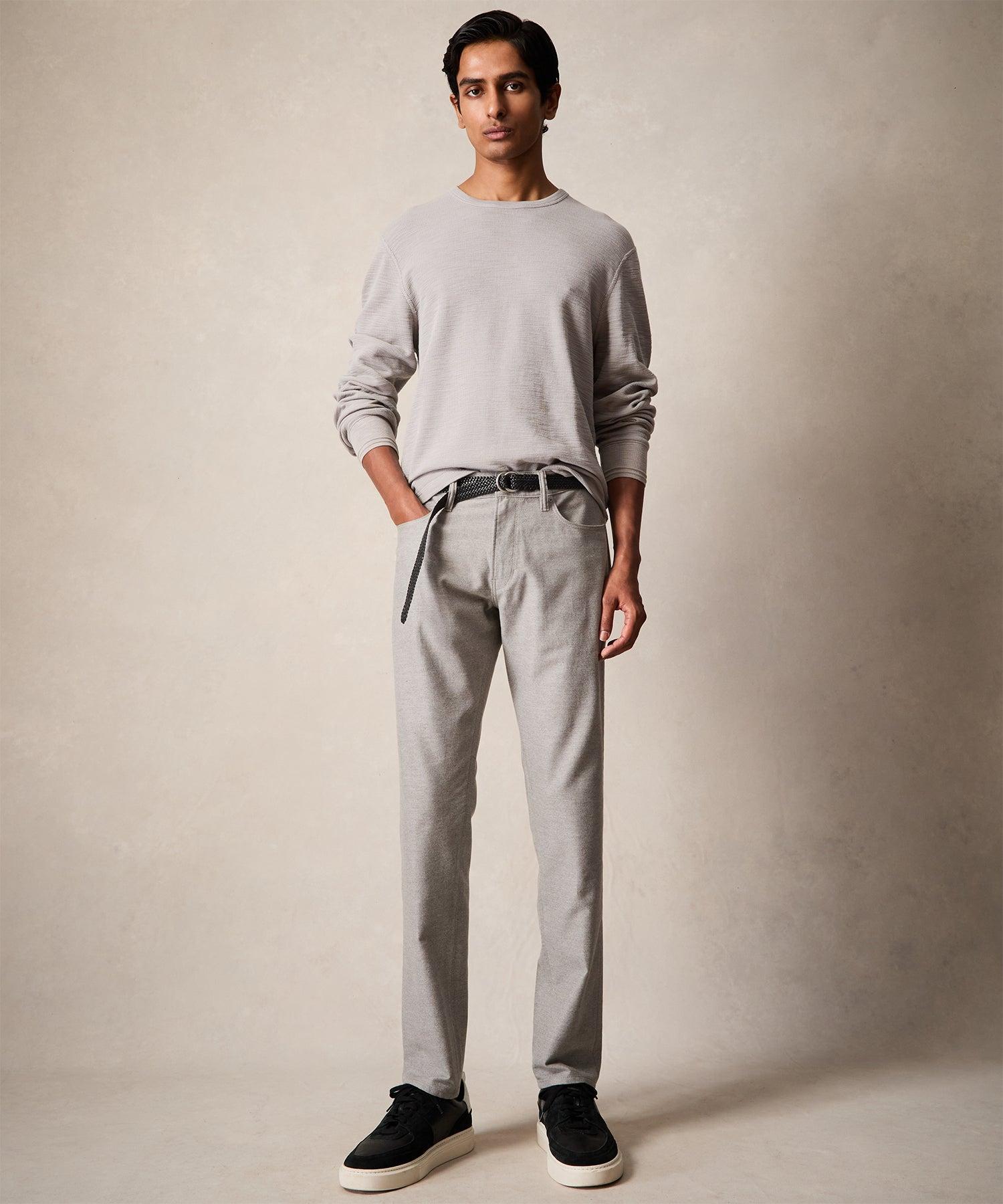 Slim Fit 5-Pocket Camelhair Pant Male Product Image