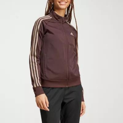 adidas Essentials Warm-Up Tricot Slim 3 Stripes Track Jacket Product Image