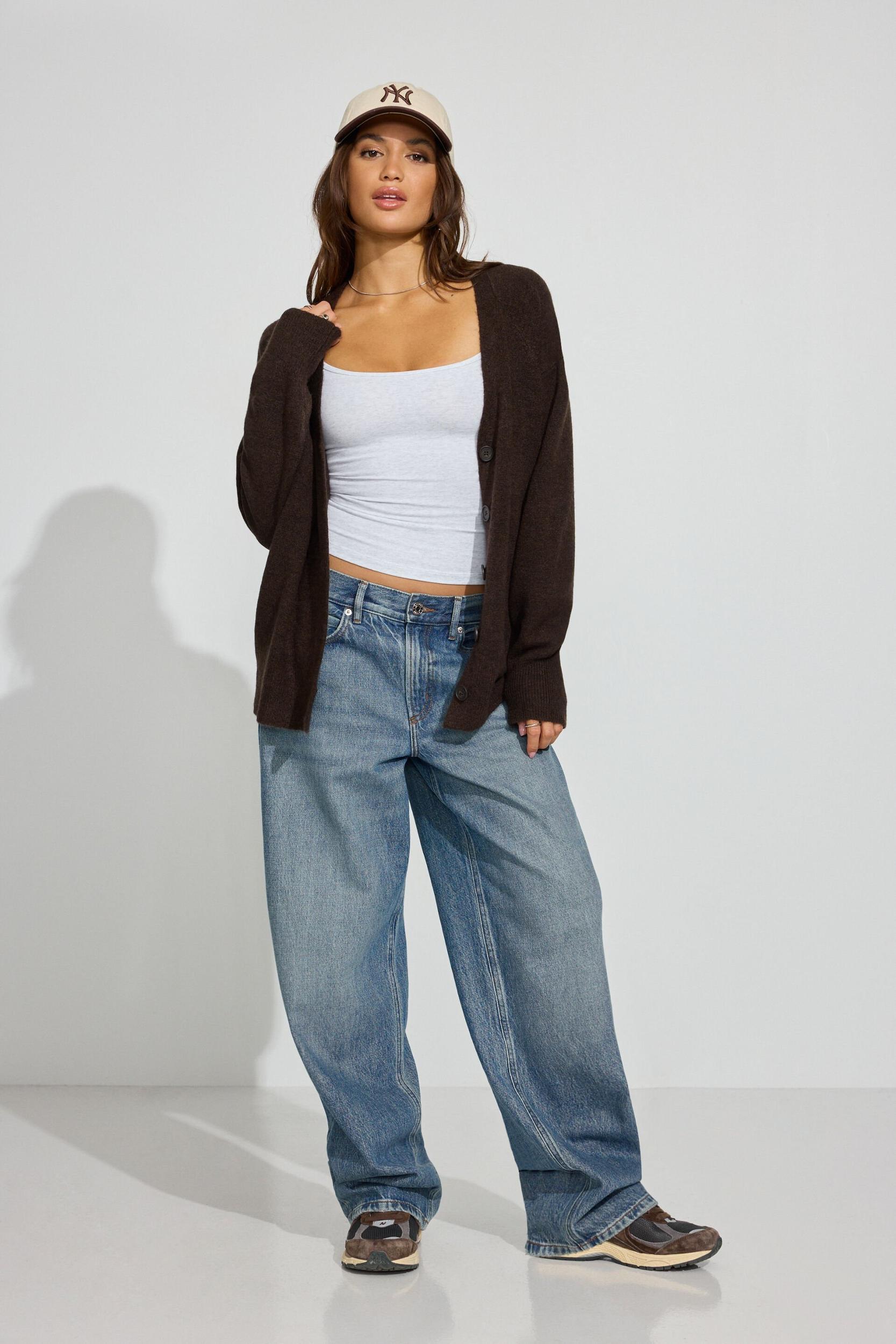 Rae Asymmetric Fine Sweater Product Image