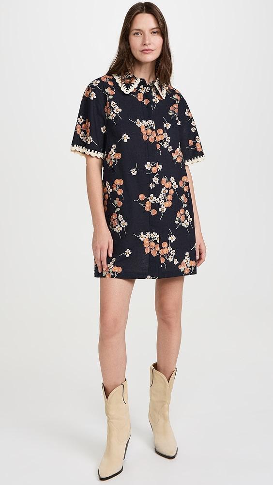 Sea Cerise Cherry Shirt Dress | Shopbop Product Image