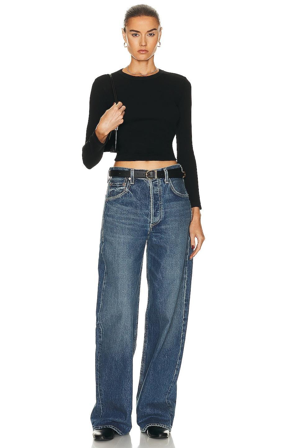 Ayla Baggy Cuffed Crop Product Image