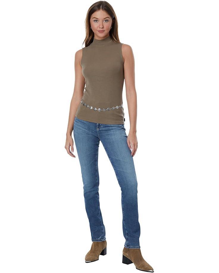 Women's AG Jeans Mari High-Waist Slim Straight Leg Jeans in Park Slope Product Image