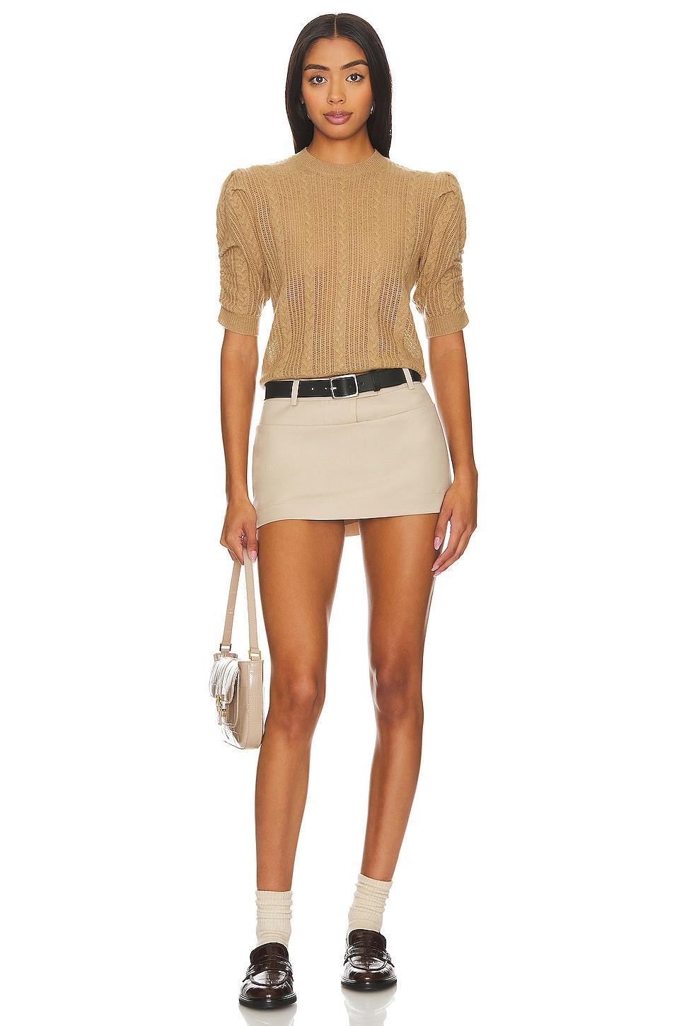 Ruched Sleeve Sweater FRAME Product Image