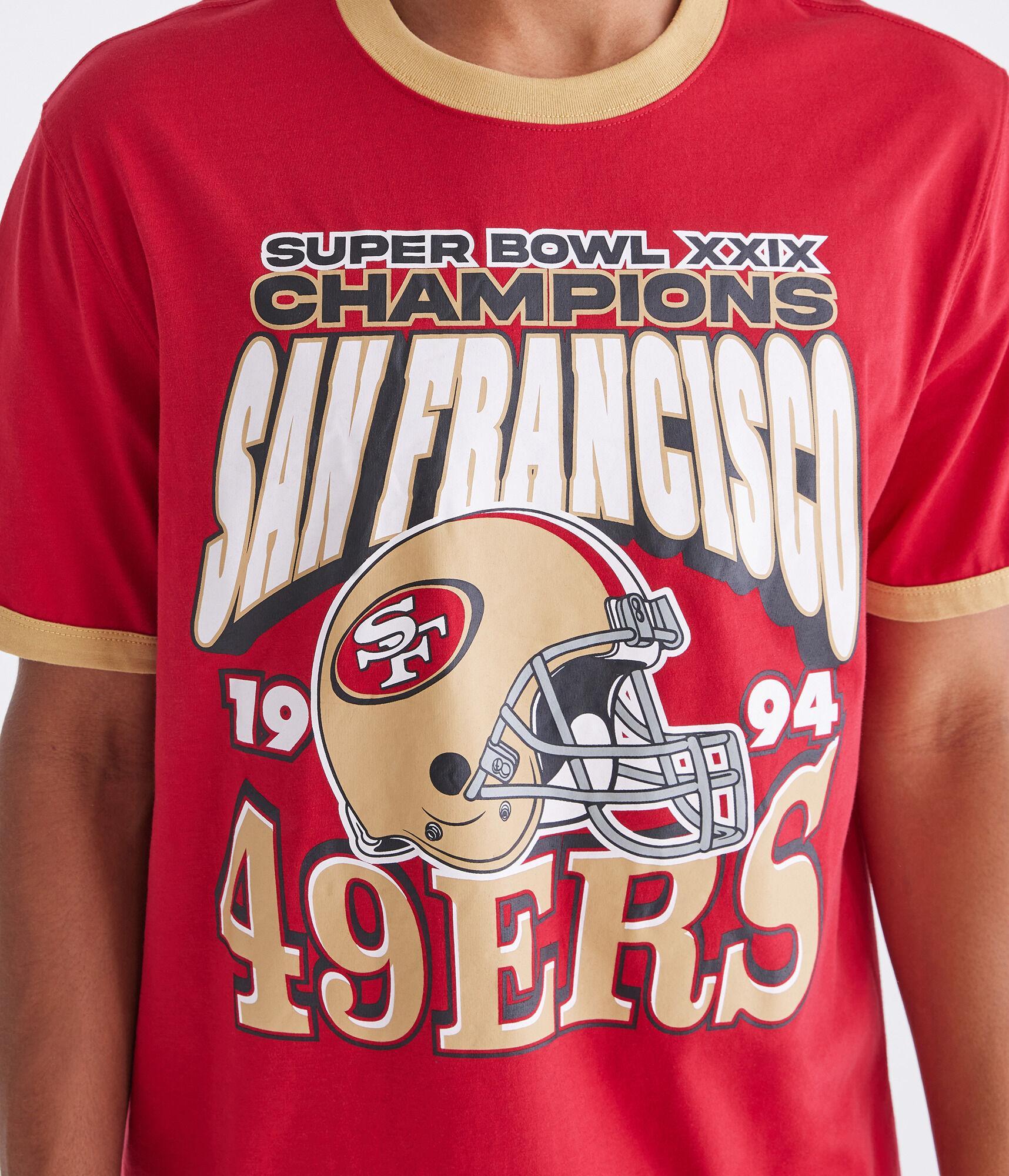 San Francisco 49ers Super Bowl Relaxed Ringer Graphic Tee Product Image