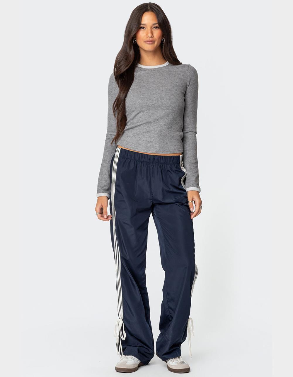 EDIKTED Meghan Waffle Top Product Image