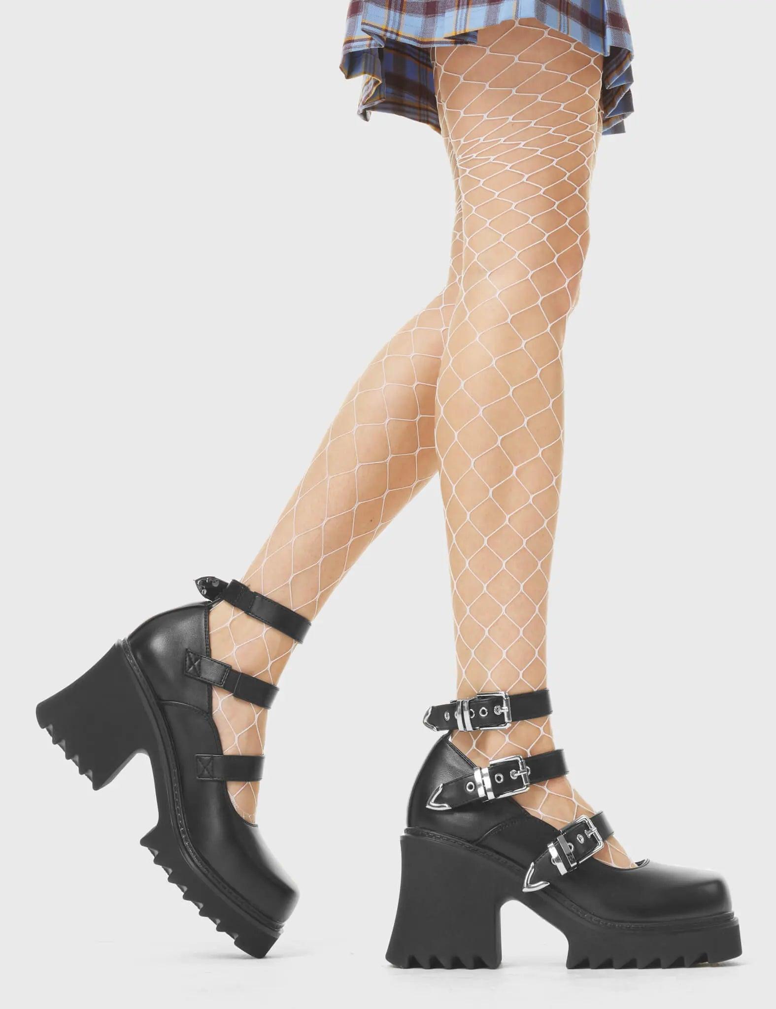 Harmony Chunky Platform Mary Jane Shoes Product Image