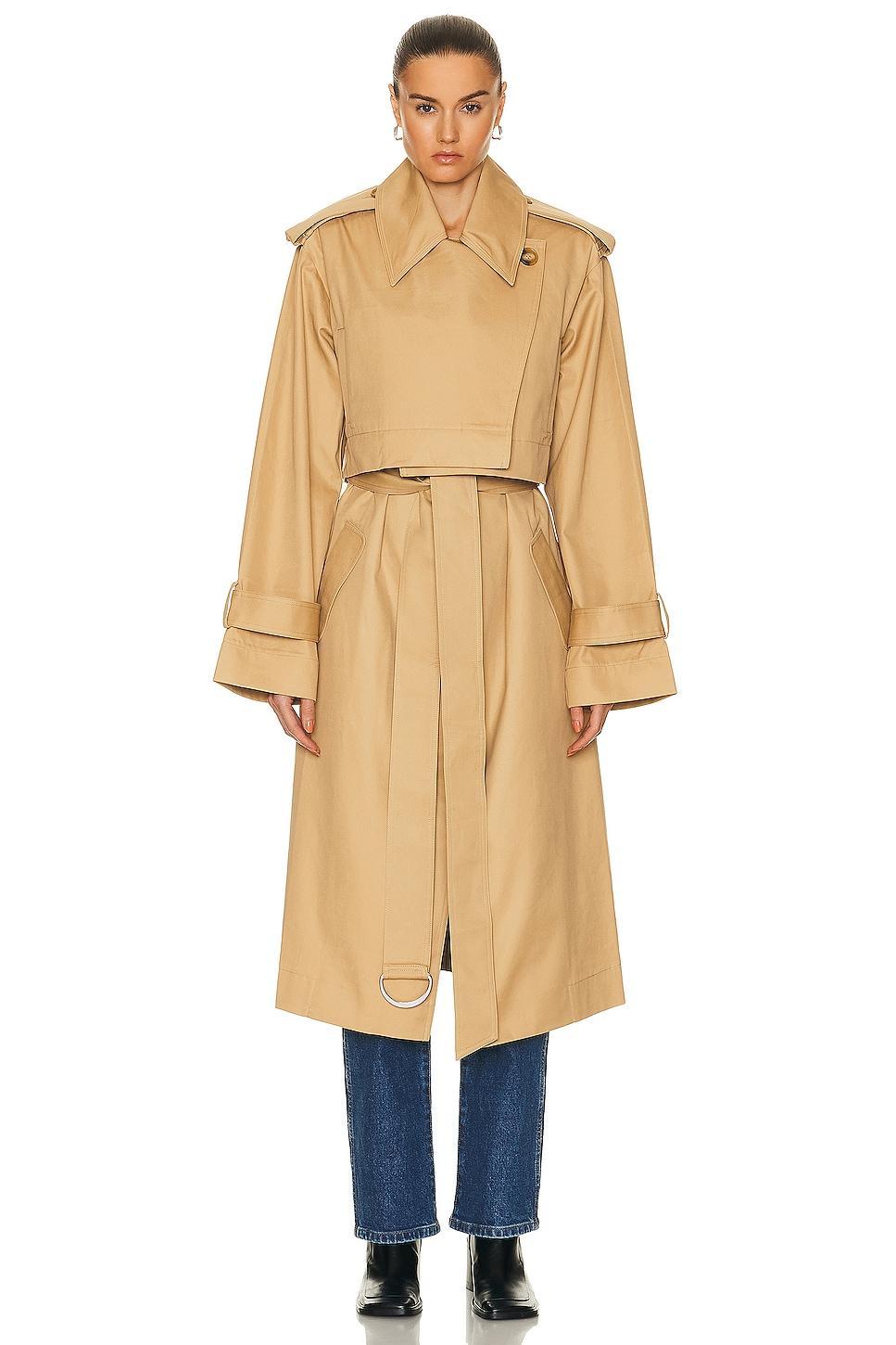 The Convertible Trench Coat GRLFRND Product Image