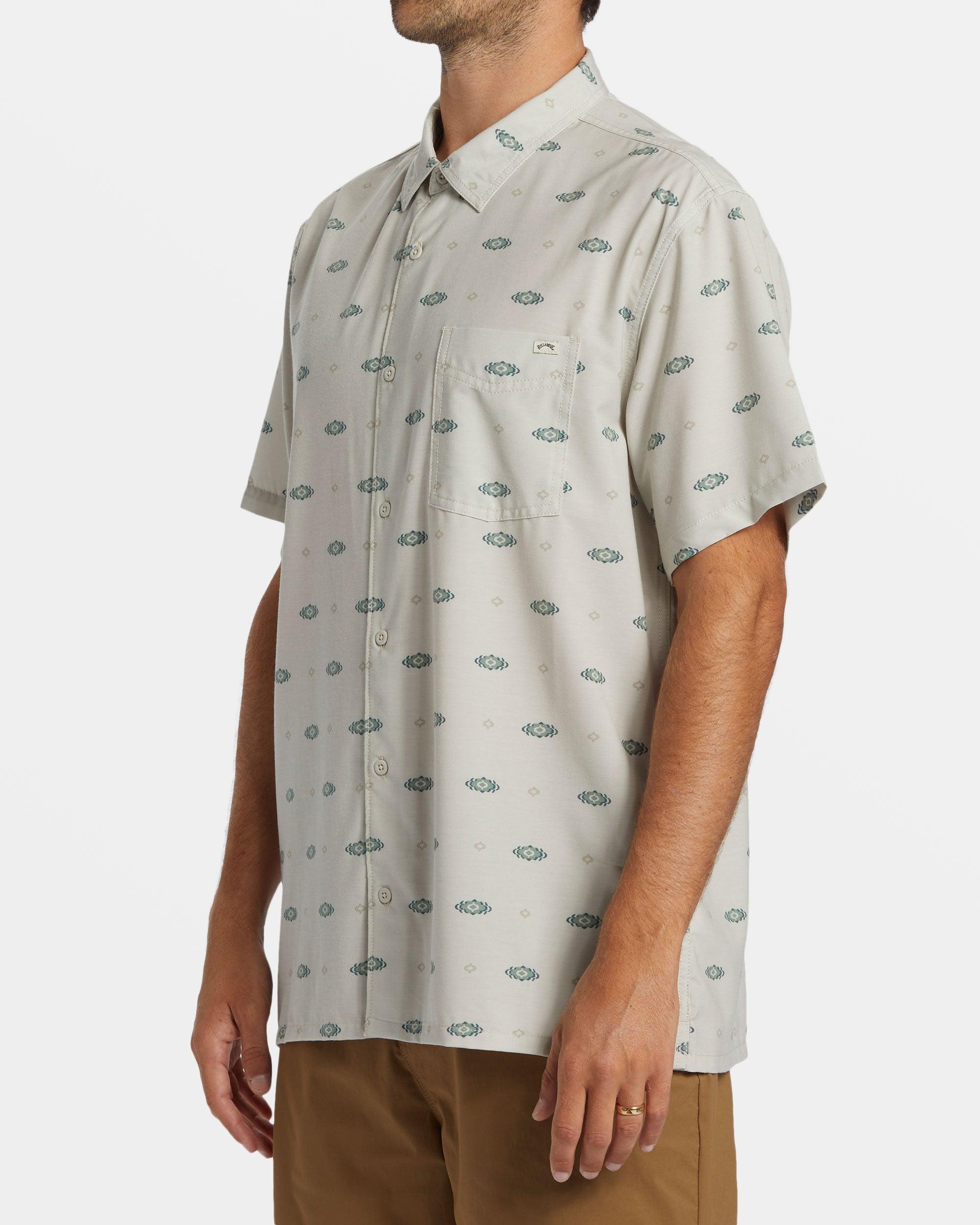 A/Div Surftrek Trail Short Sleeve Shirt - Stone Male Product Image