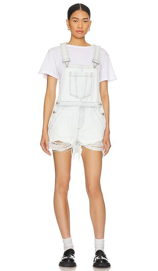 Denim shortall Product Image