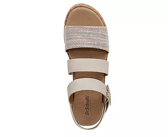 Dr. Scholl's Once Twice Women's Platform Sandals, Size: 7, Tawny Brown Product Image
