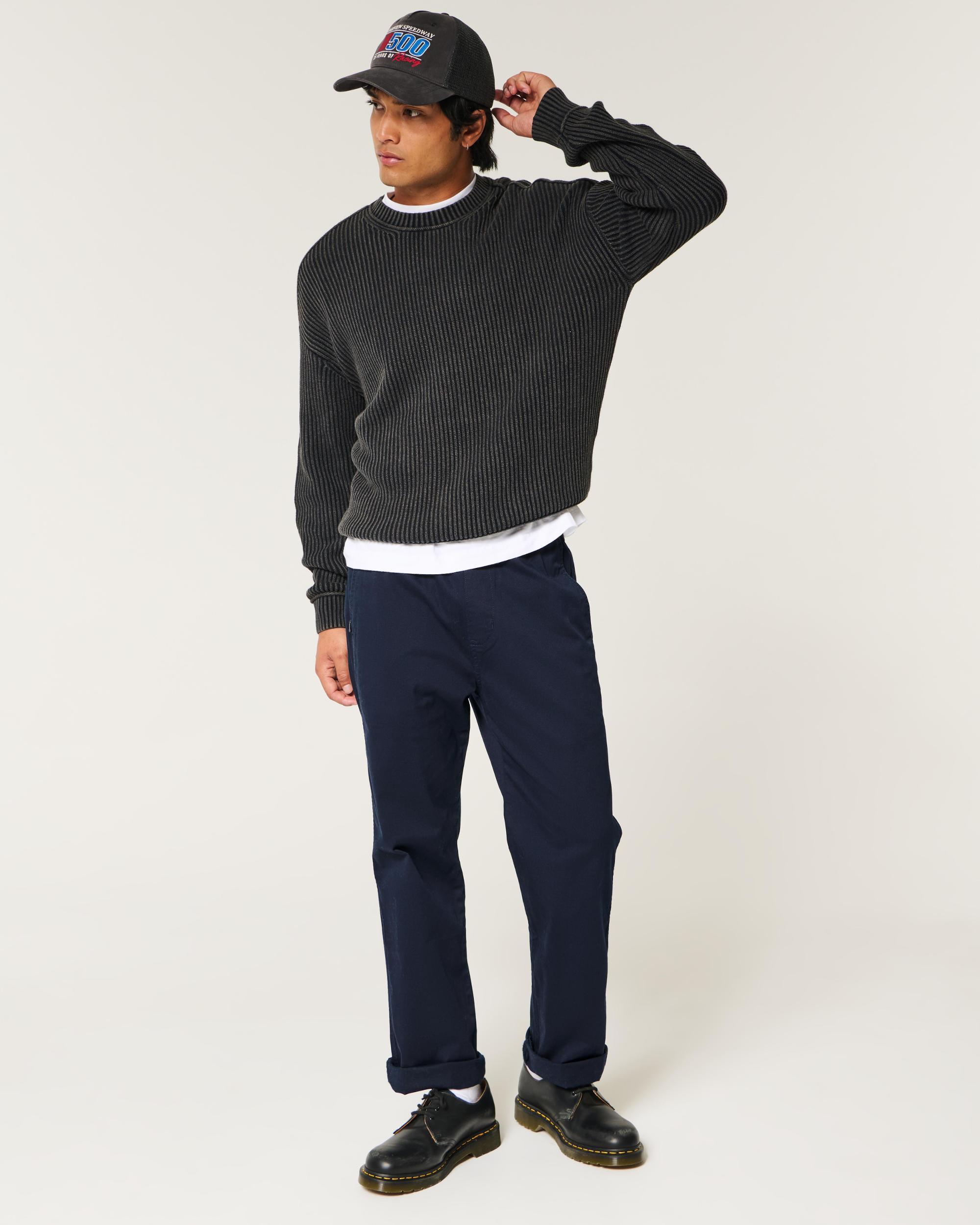 Straight Pull-On Pants Product Image