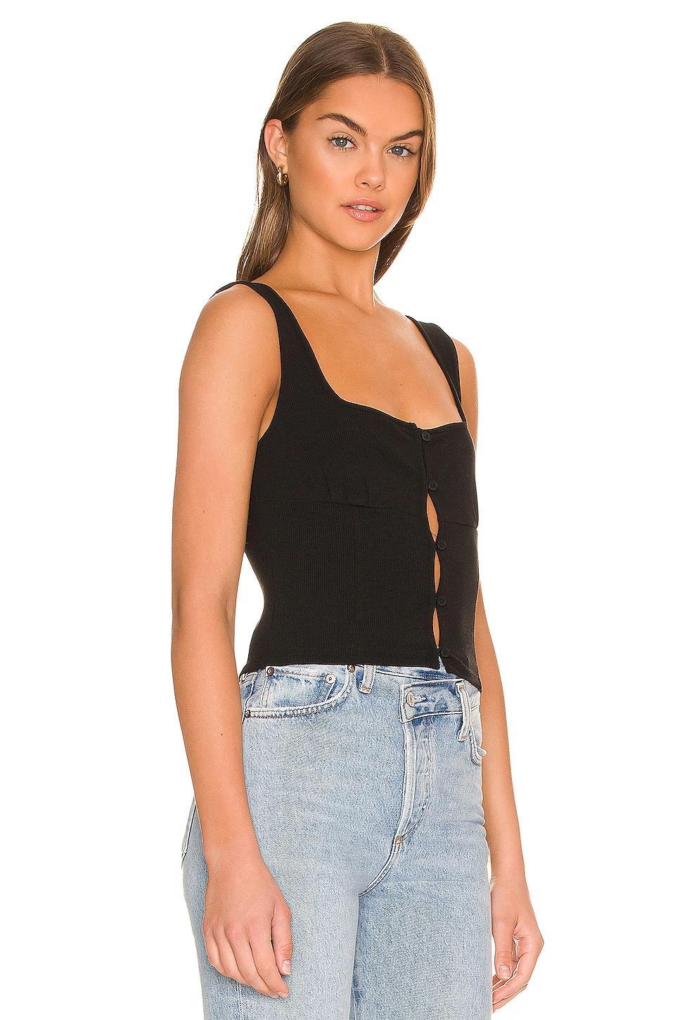 Cindy Square Neck Top superdown Product Image