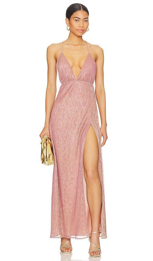 Hailee High Slit Maxi Dress Product Image