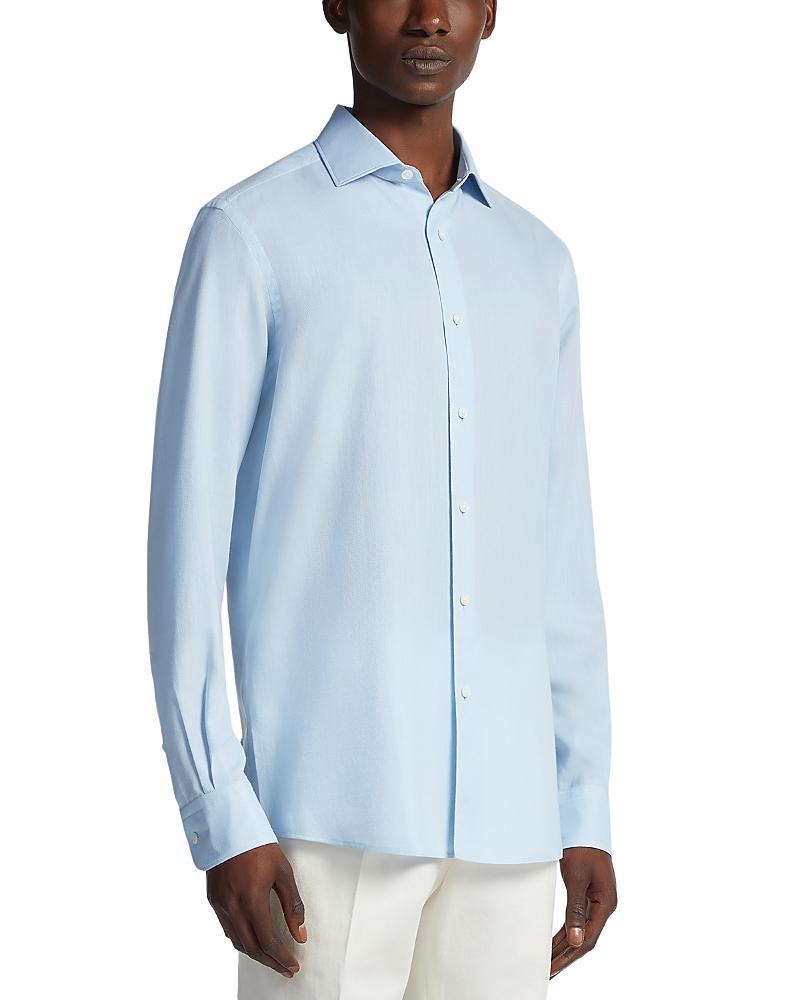 Zegna Cashco Regular Fit Button Down Shirt Product Image