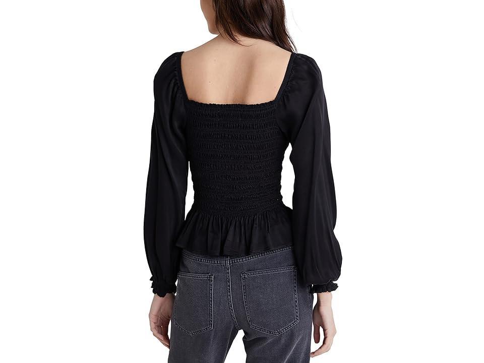bella dahl Long Sleeve Smocked Top Women's Blouse Product Image