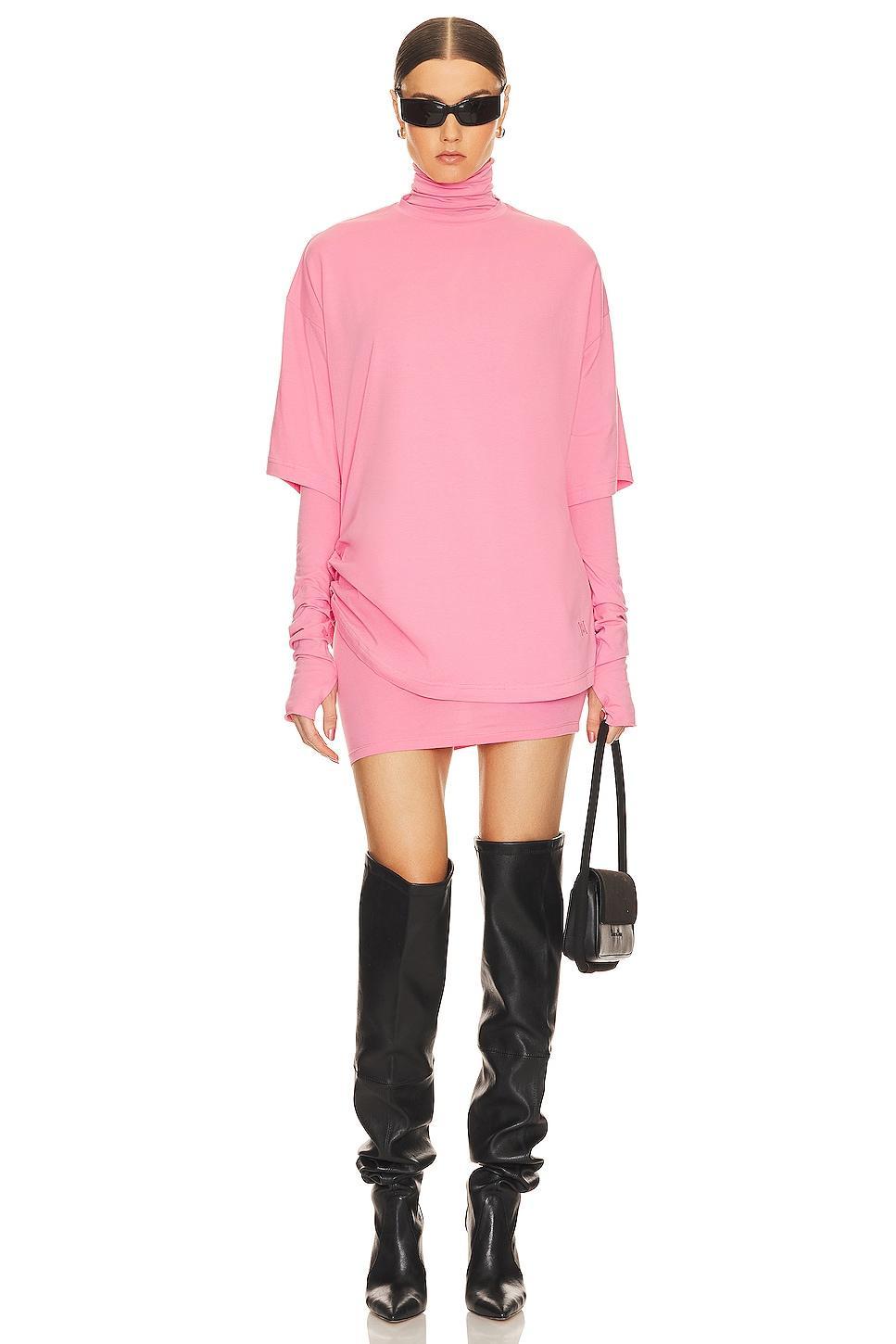 Jersey Oversized Tee Helsa Product Image