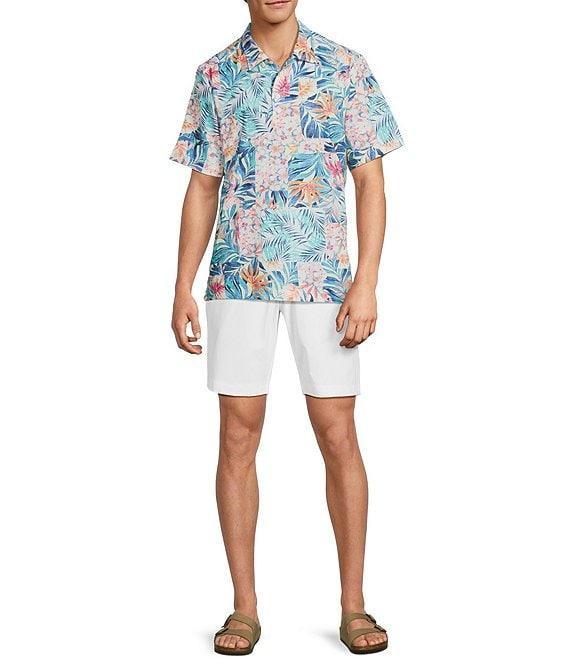 Tommy Bahama IslandZone Bahama Coast Positano Palms Short Sleeve Polo Shirt Product Image