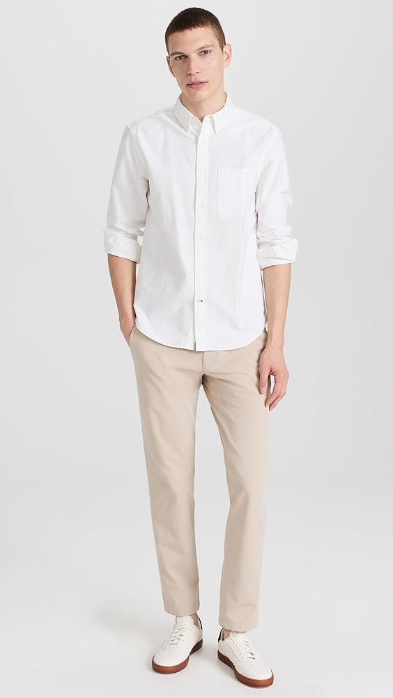 Club Monaco Long Sleeve Solid Oxford Shirt | Shopbop Product Image