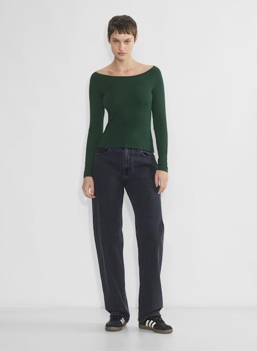 homestretch™ off-shoulder longsleeve Product Image