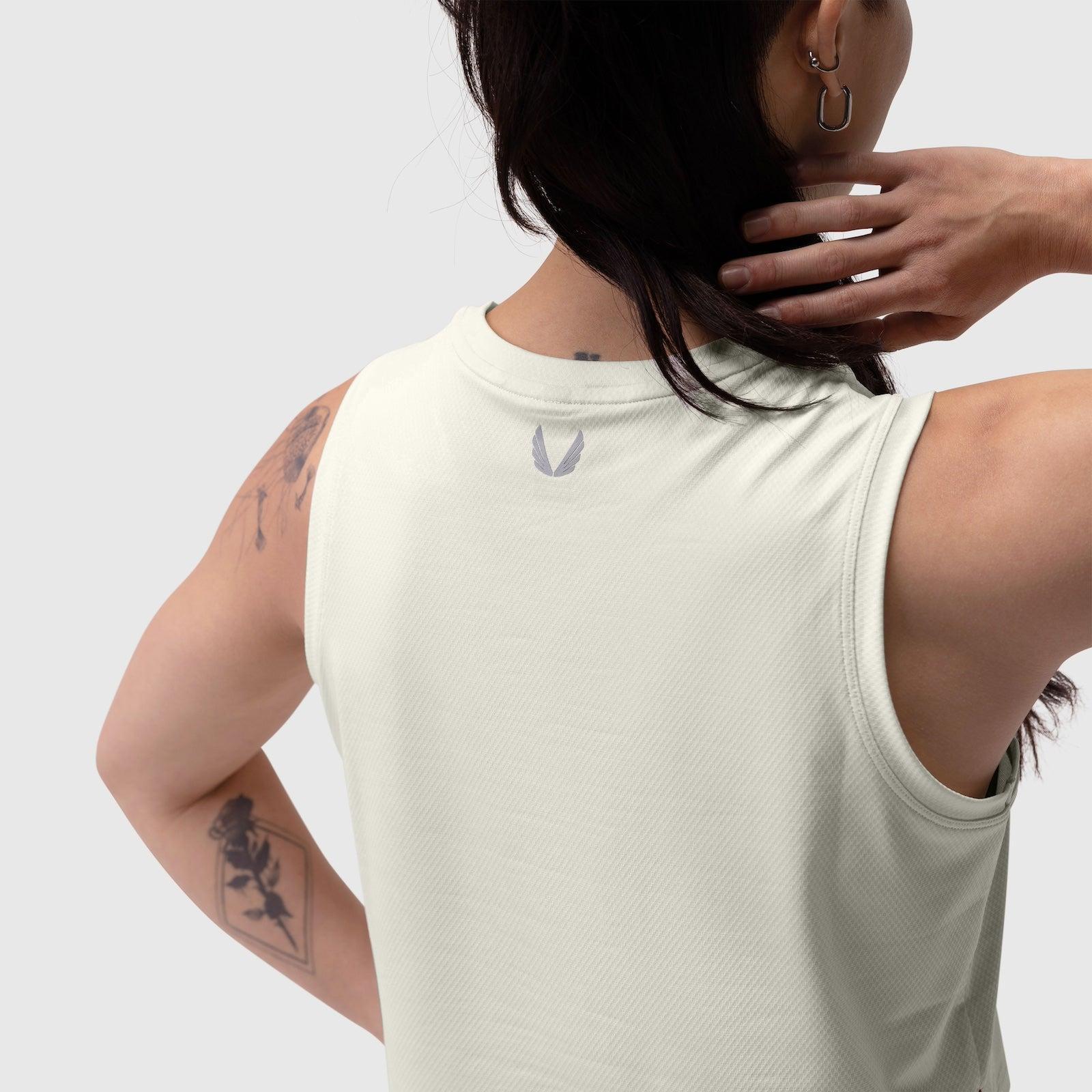 W020. AeroSilver® Tank Top - Ivory Cream "RP" Product Image