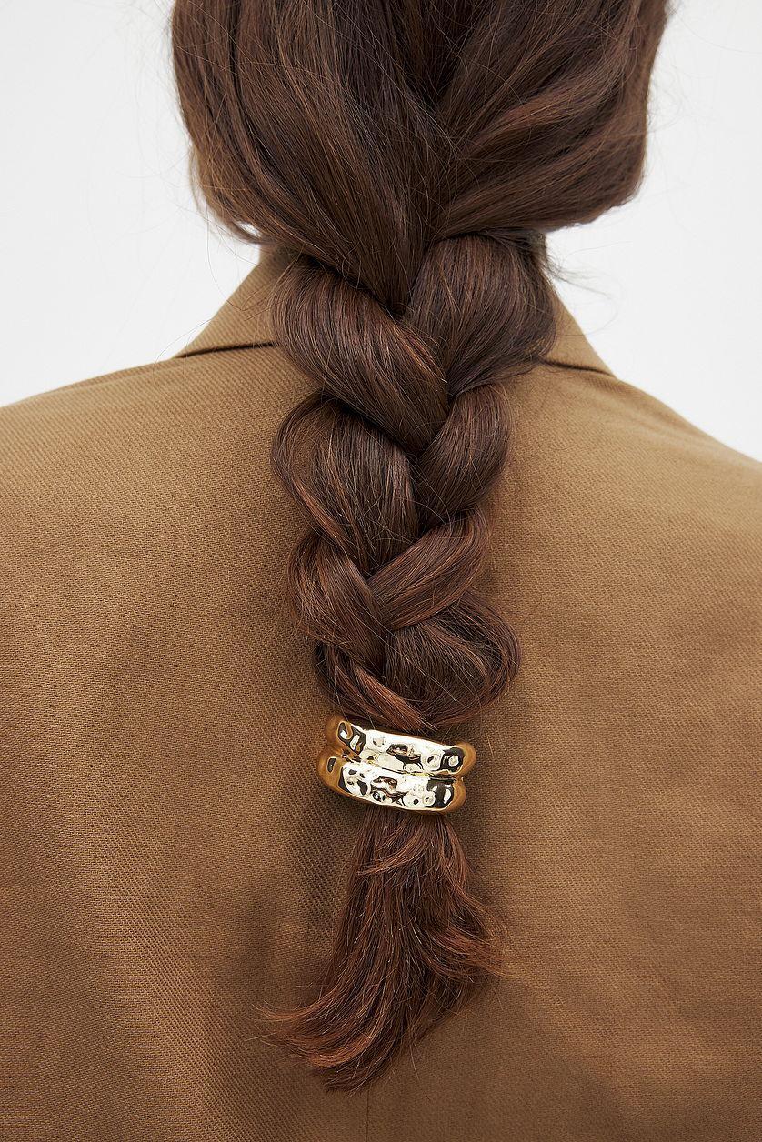Hammered Detailed Hair Tie Product Image