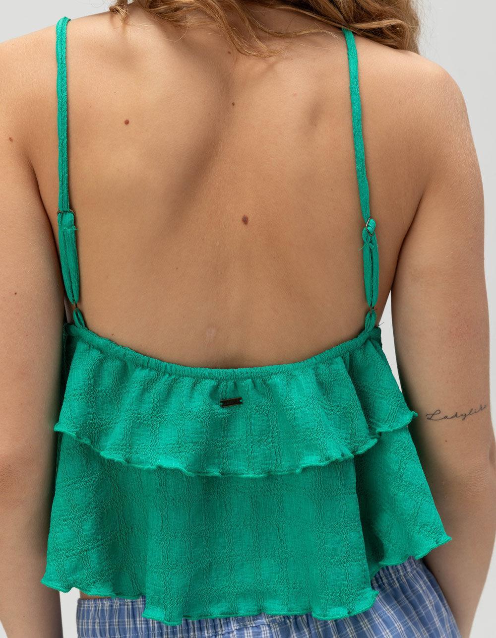 O'NEILL Chloey Womens Sleeveless Top - GREEN Product Image