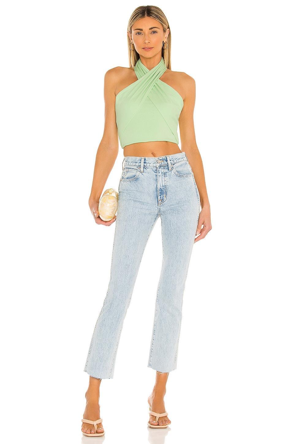 Amelie Wrap Top superdown Product Image