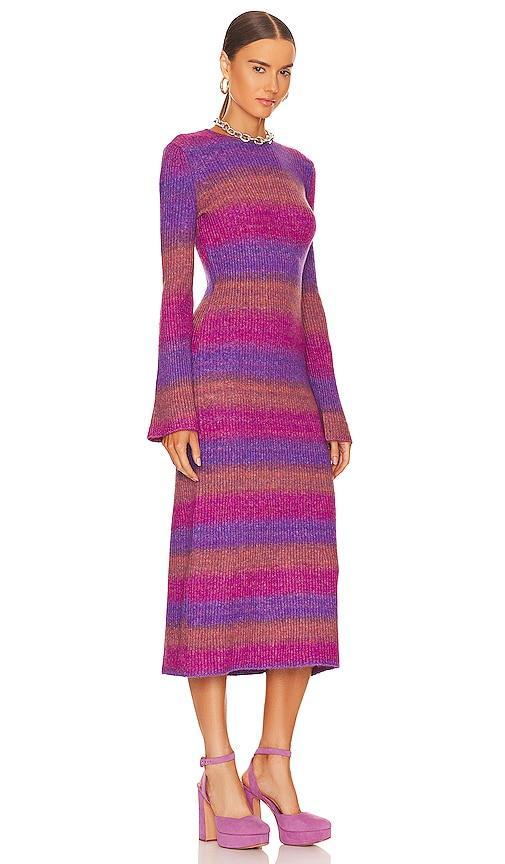 Womens Axon Rib-Knit Midi-Dress Product Image