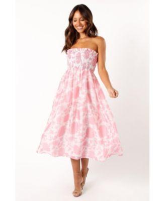 Petal and Pup Womens Carter Strapless Midi Dress Product Image