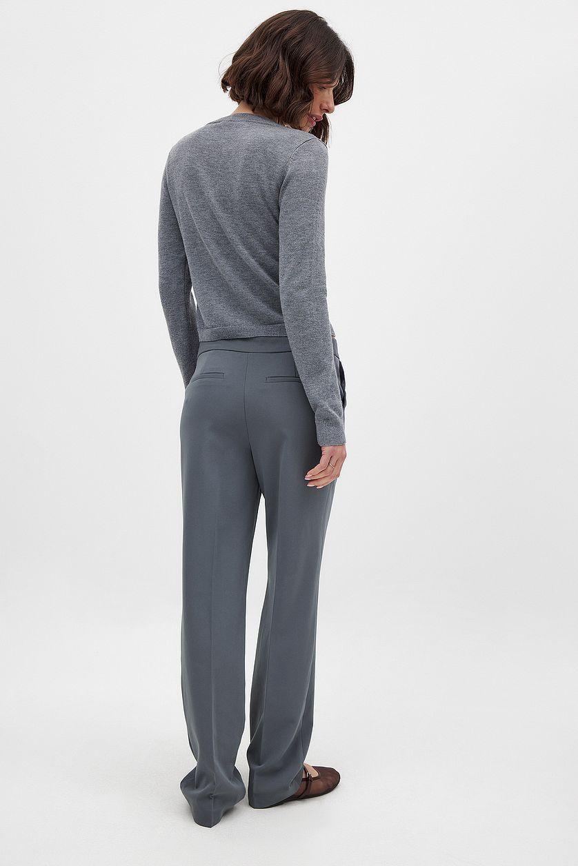 Low Waist Suit Pants Product Image