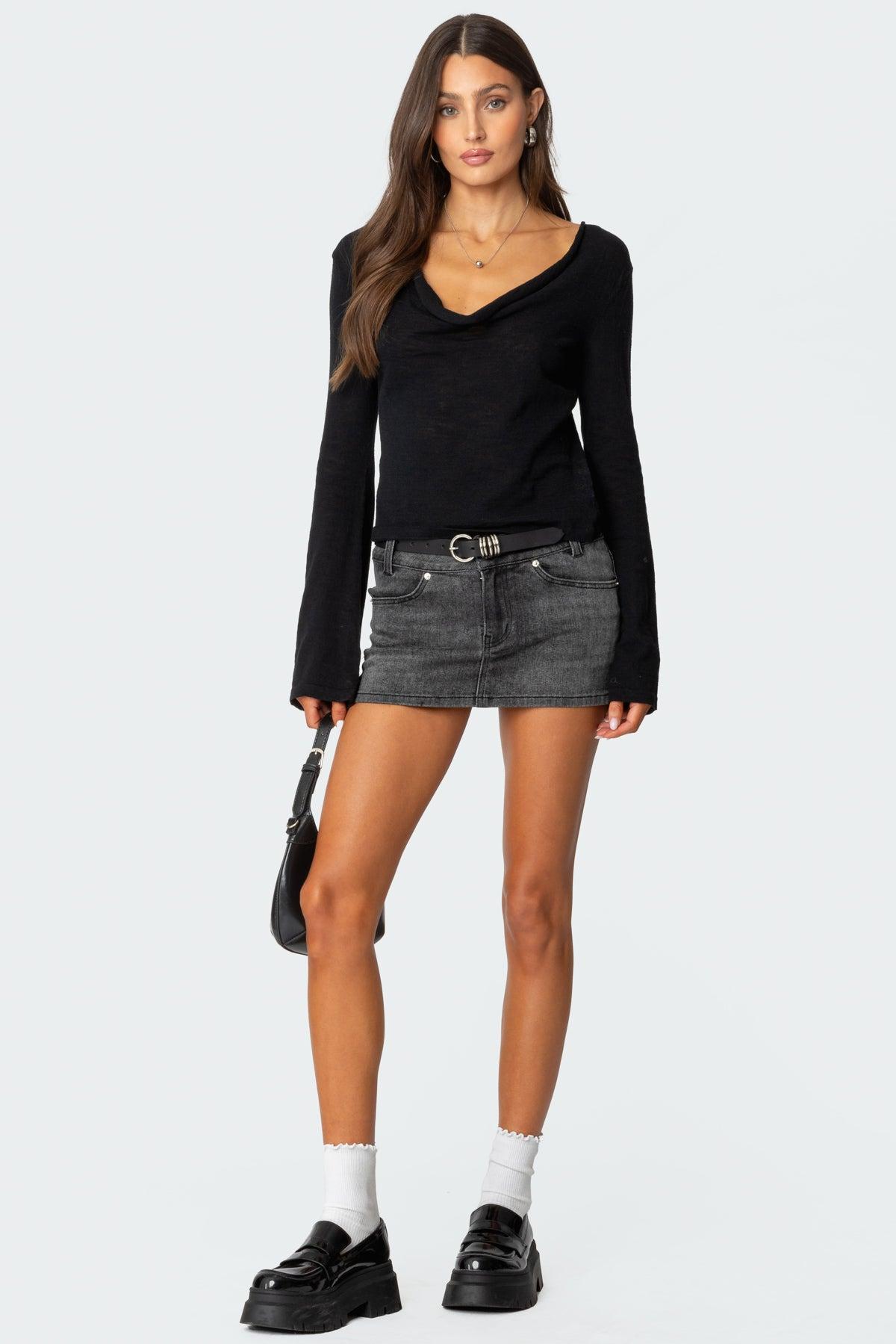 Amira Cowl Neck Sweater Product Image