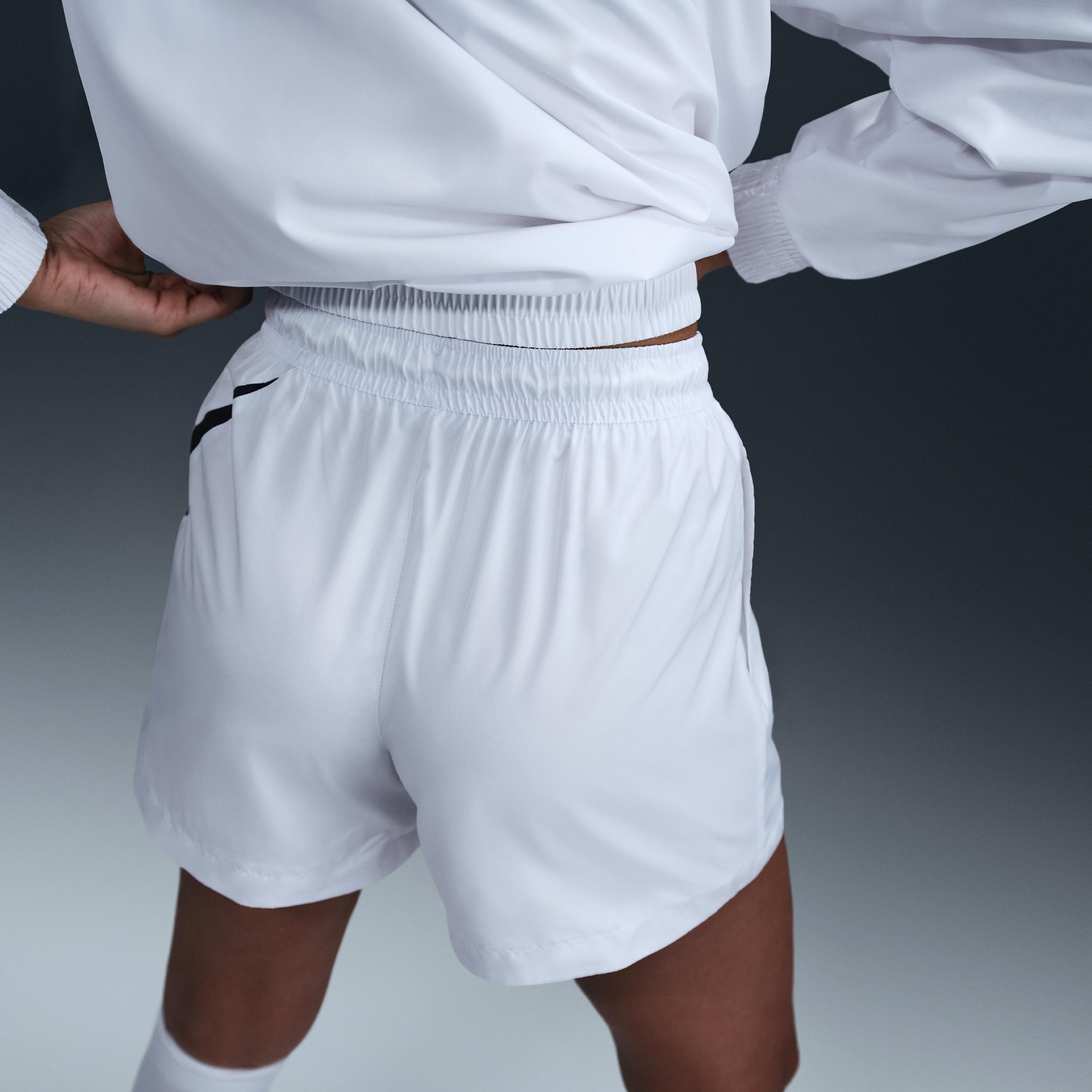Women's Nike Sportswear Classic Mid-Rise 5" Woven Logo Shorts Product Image