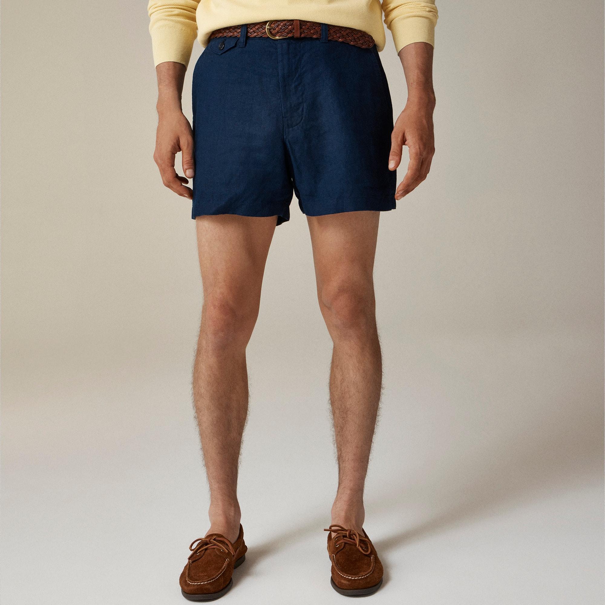 5" linen short Product Image