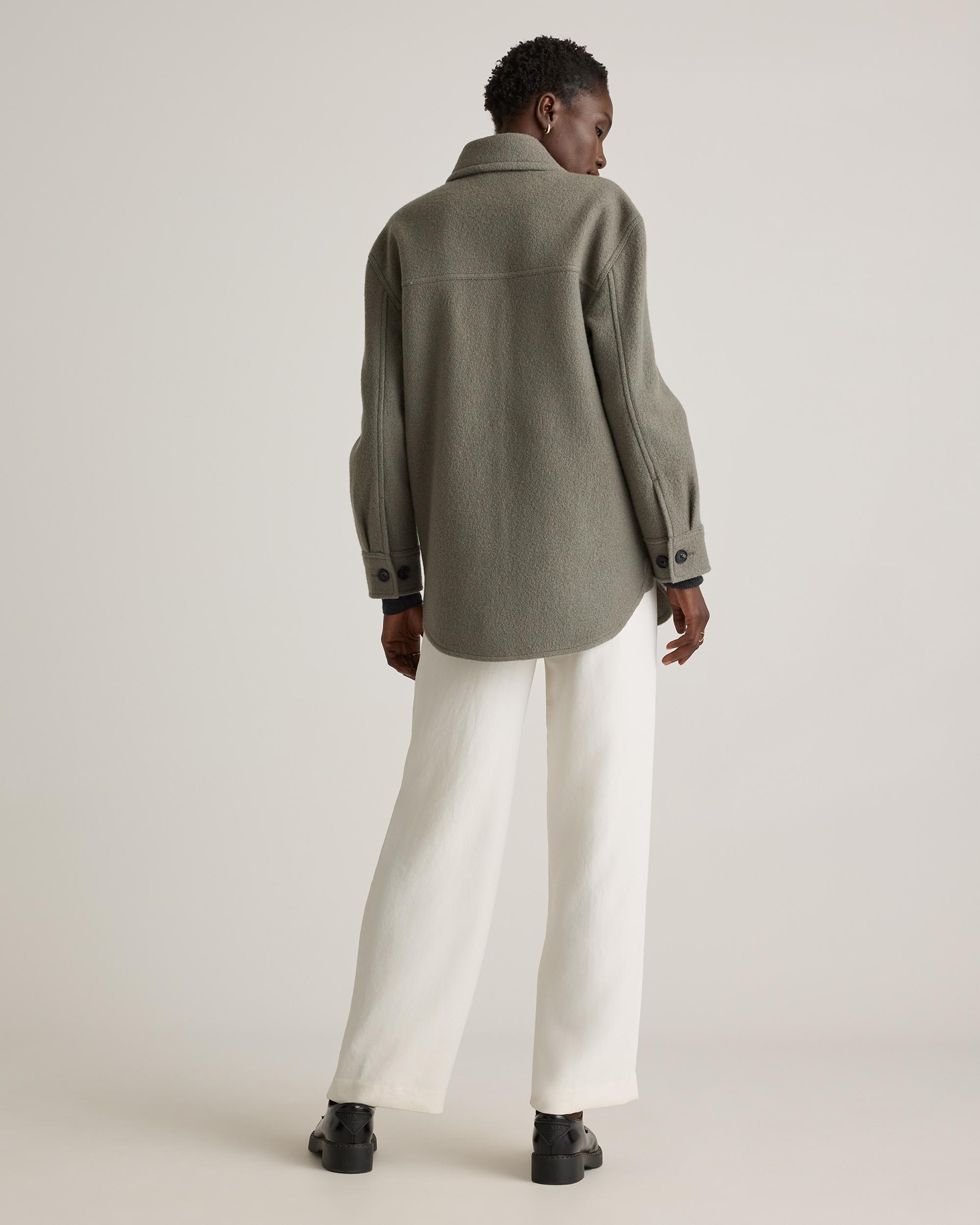 Quince | Women's 100% Merino Wool Shirt Jacket Product Image