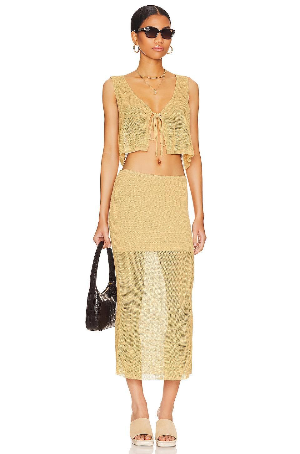 Knit Midi Skirt WeWoreWhat Product Image