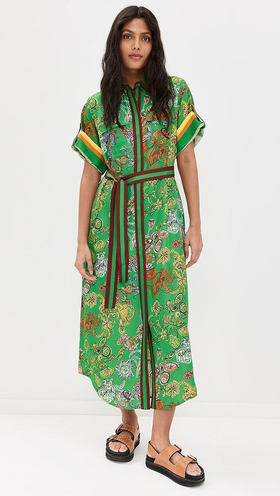 ALÉMAIS Fiesta Shirtdress | Shopbop Product Image