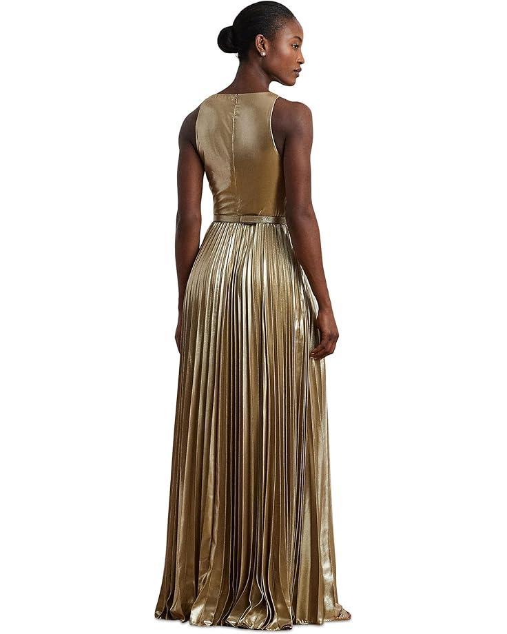 Satin Charmeuse One Shoulder Gown Product Image